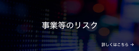 事業等のリスク